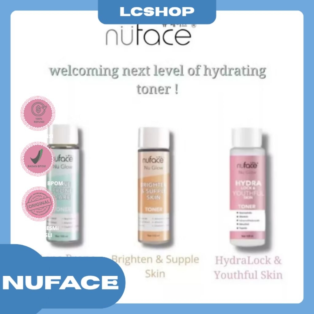 Nuface Nu Glow|Nuface Nu Glow Toner 100ml