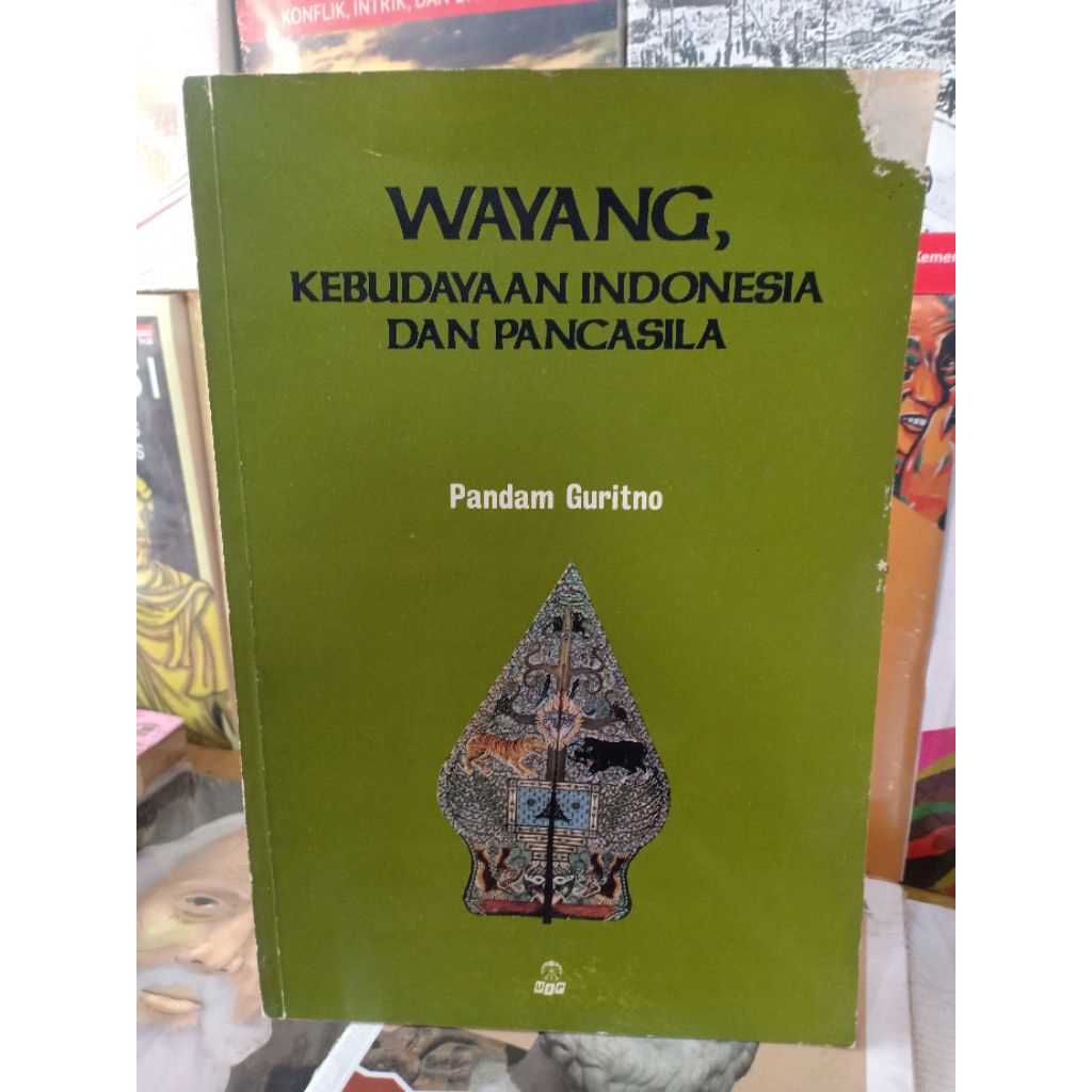 Buku Jadul WAYANG - Kebudayaan Indonesia dan Pancasila