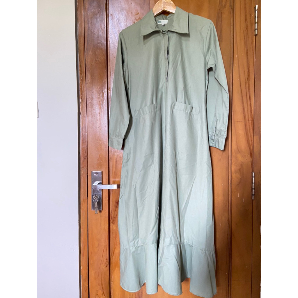 [PRELOVED] Dress Sage Green