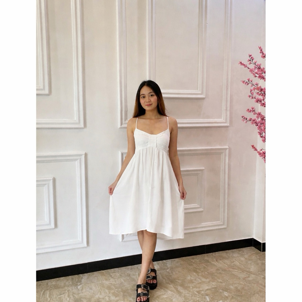 DRESS PITA SEXY PENDEK | DRESS PENDEK POLOS SIMPLE