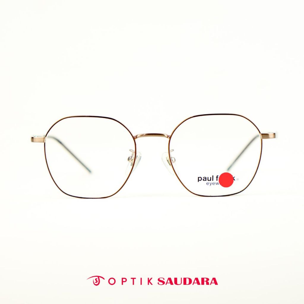 Optik Saudara - Kacamata Wanita Model Semi Bulat Kekinian F PFF8298 4045 49