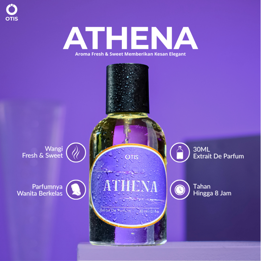 Athena Otis Parfum - Parfum Wanita Segar Manis - Extrait De Parfum