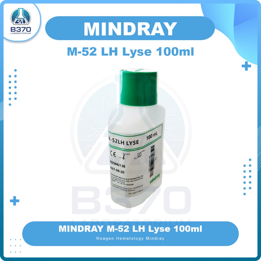 Reagen LH Lyse M52 Mindray Hematology Analyzer (BC-5000/BC-5150/BC-5130/BC-5120/BC-5140) 100 ml
