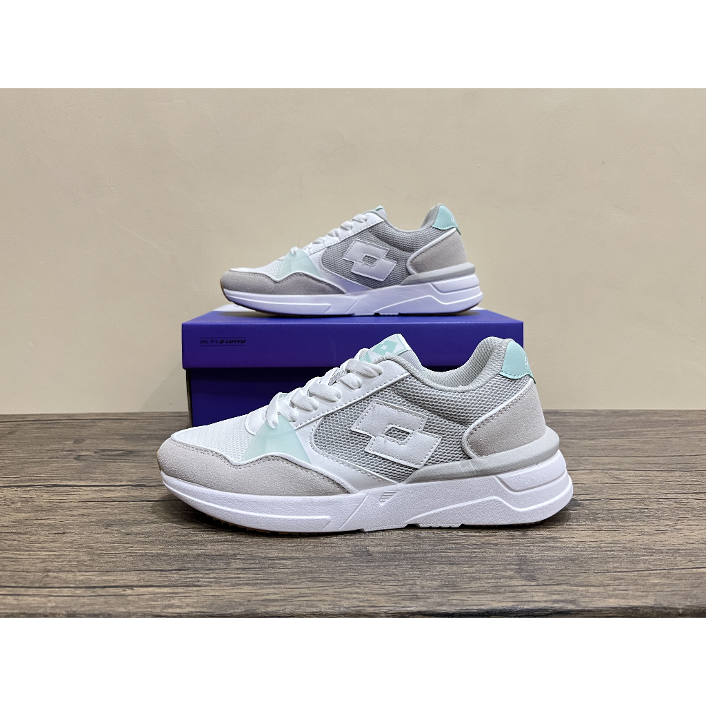 Sepatu sneakers casual women Lotto Elora Grey Original