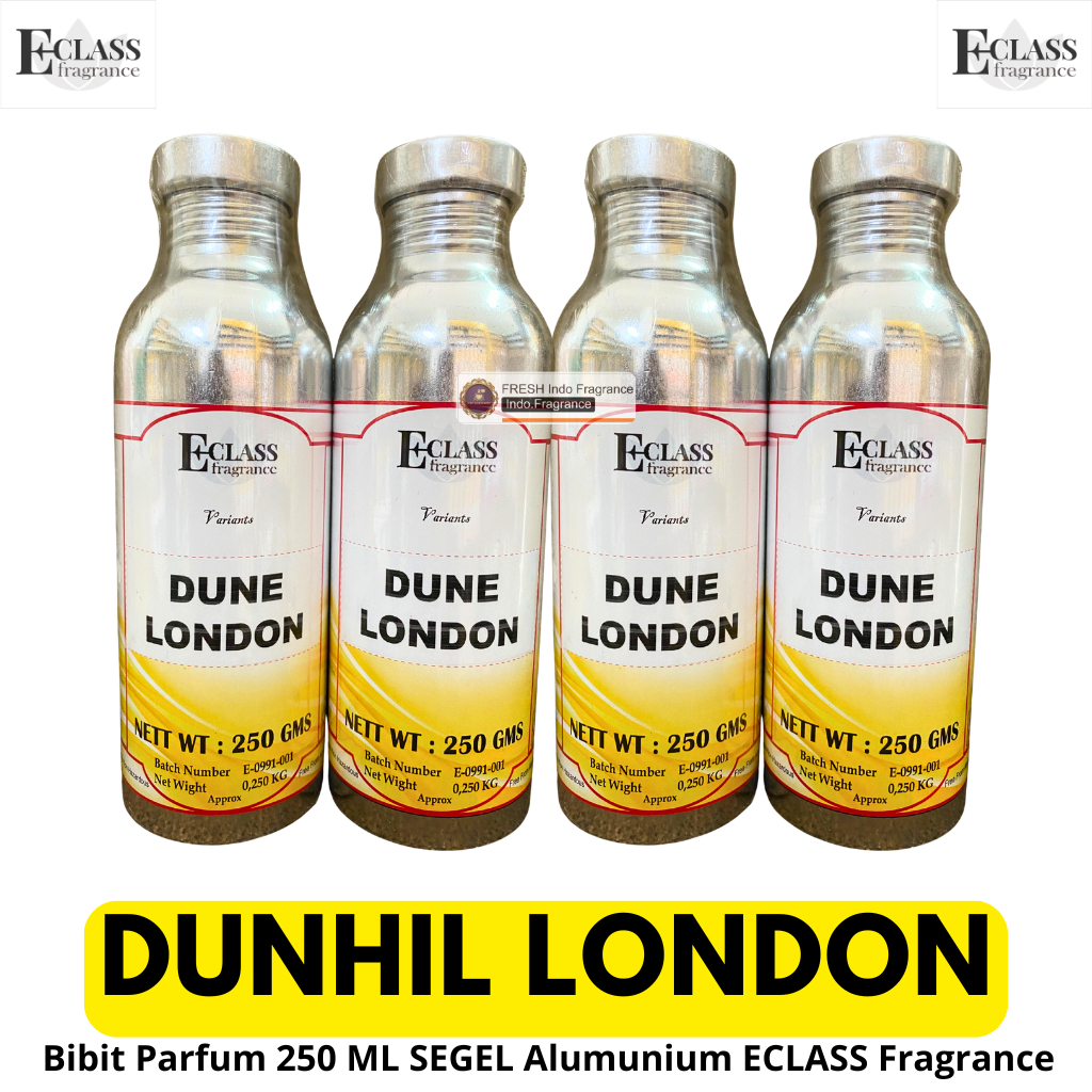 Bibit Parfum DUNE LONDON ( 250 ML SEGEL Alumunium ) ECLASS Fragrance