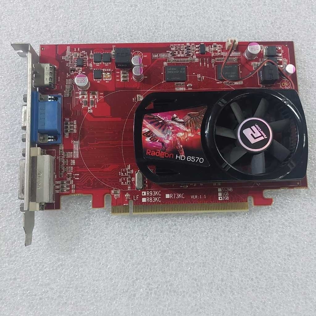 VGA card pci express ati radeon hd 6570 2gb 128 bit