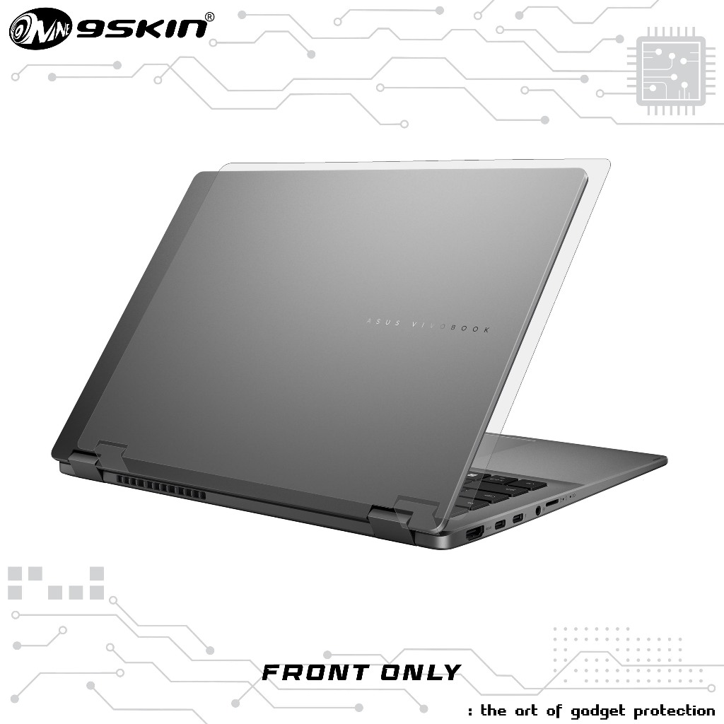 9Skin - Skin Protector Asus Vivobook 14 Flip TP3407S - Clear Matte Guard