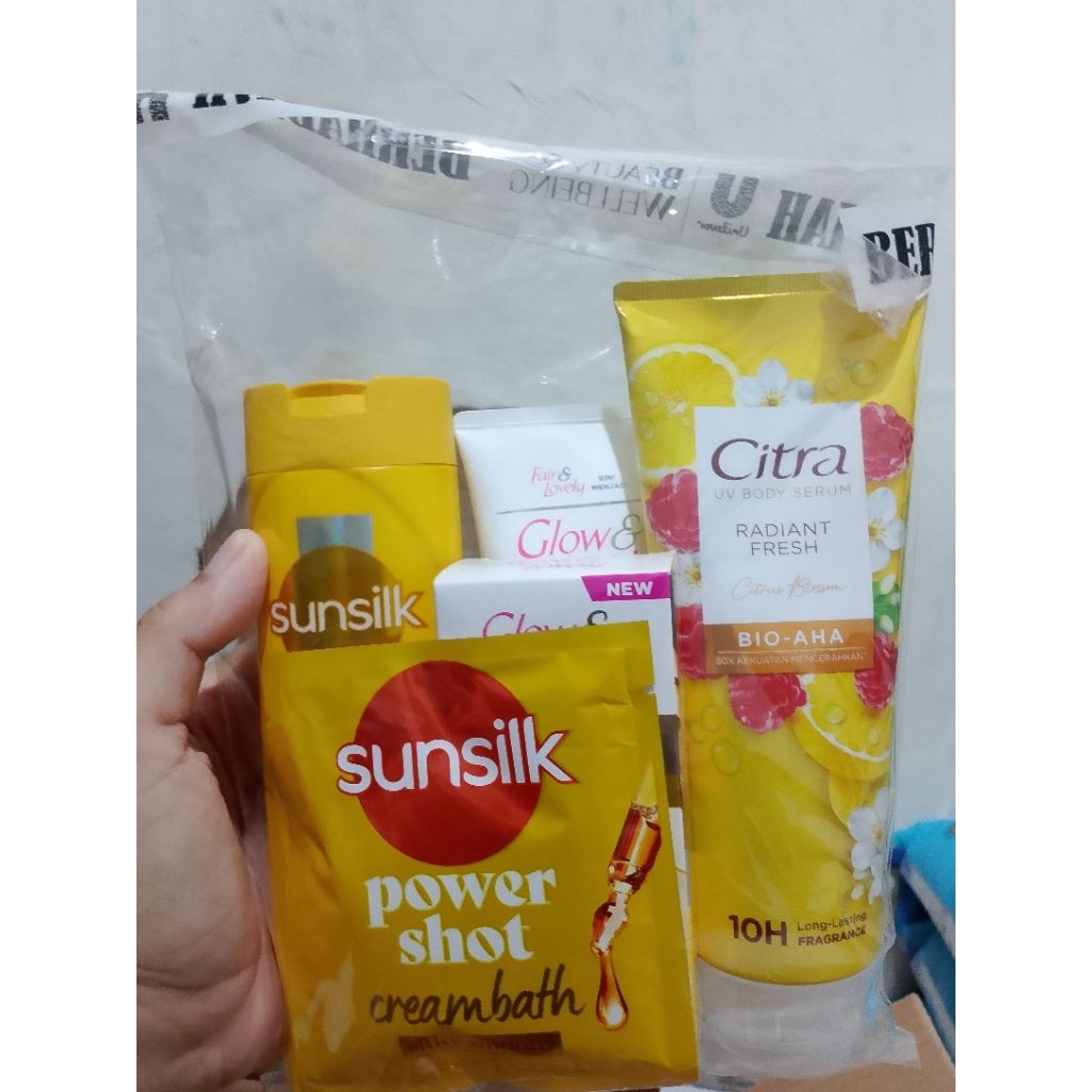 paket cantik citra ,glow  &lovely