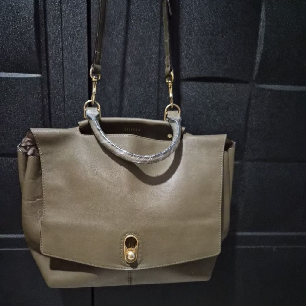 Tas kerja wanita sling kulit Dissona