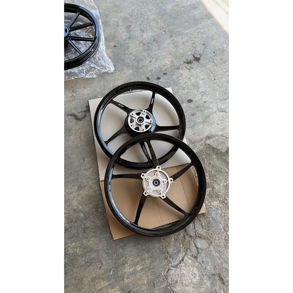 Velg pelek veleg Racing MOTOKEI PNP Ninja R SS RR Fullset Piringan