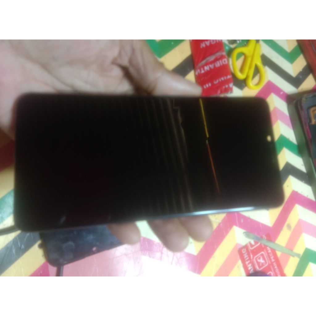LCD REALME 2 C1 A3S ORI COPOTAN