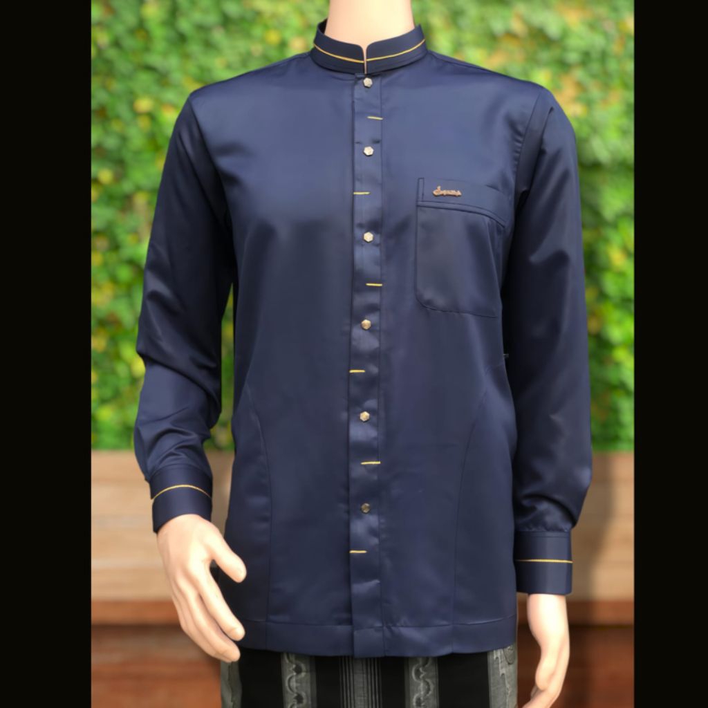 Koko Al mahbub koko Haibah motif lengan Manset