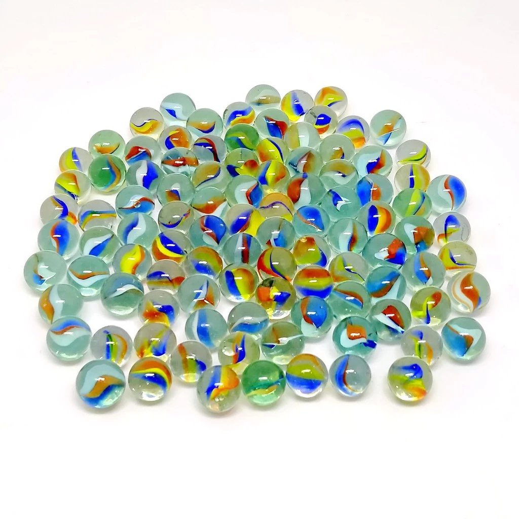 Kelereng Mini 11mm 50 Pcs Mainan Tradisional Gundu Neker Ukuran Kecil