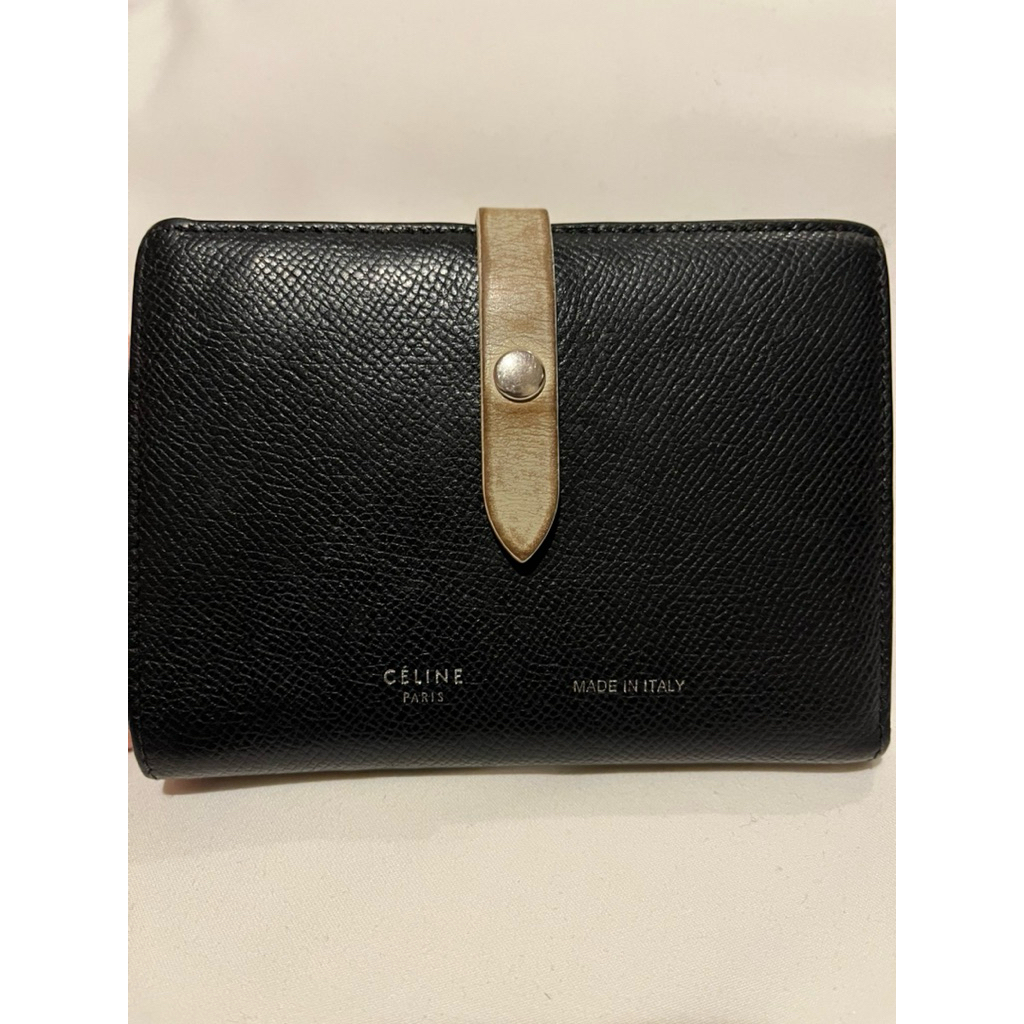 celine mens wallet multifunction strap authentic