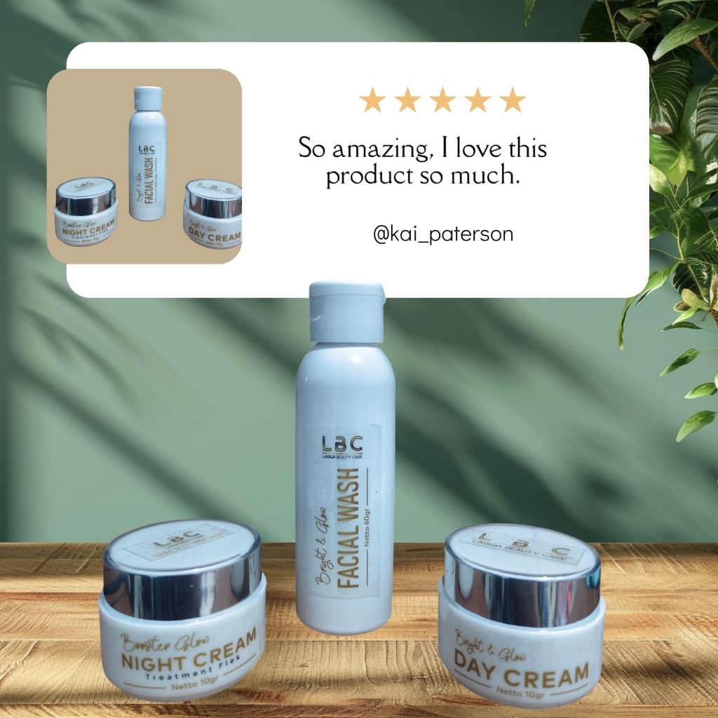 PAKET NORMAL SKINCARE LBC WHITENING SERIES