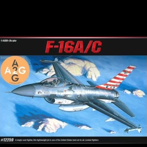Model kit Academy 1/48 F-16 A/C Fighting Falcon