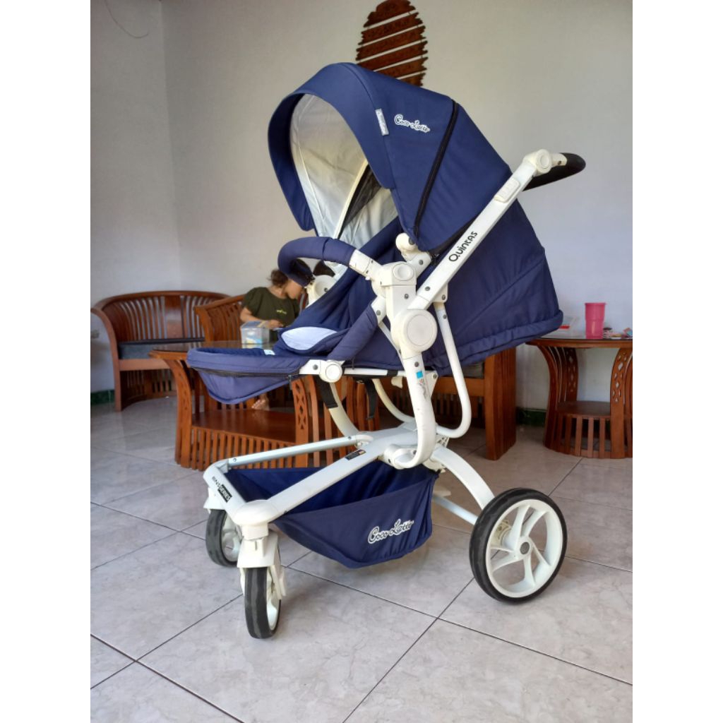 preloved stroller quintas cocolatte