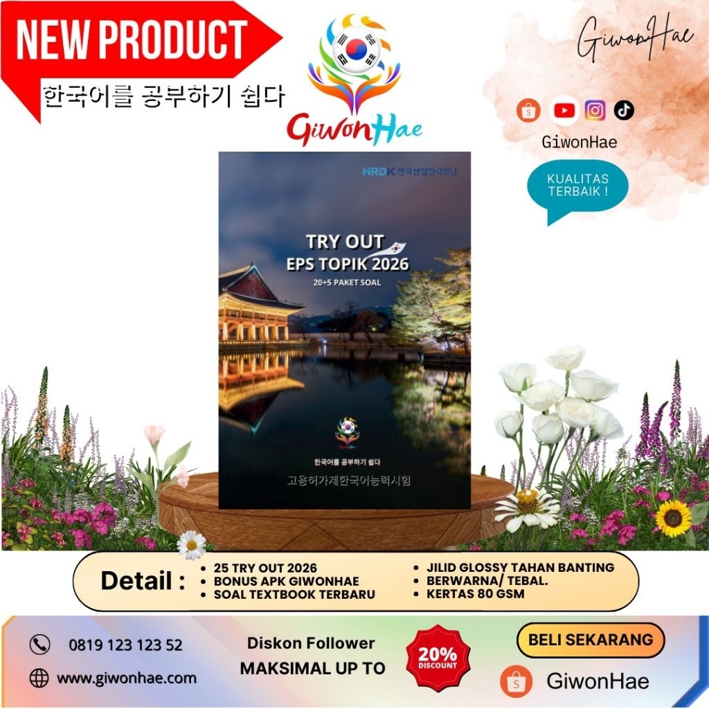 25 SOAL TRY OUT EPS TOPIK 2026 [SET 1-25]