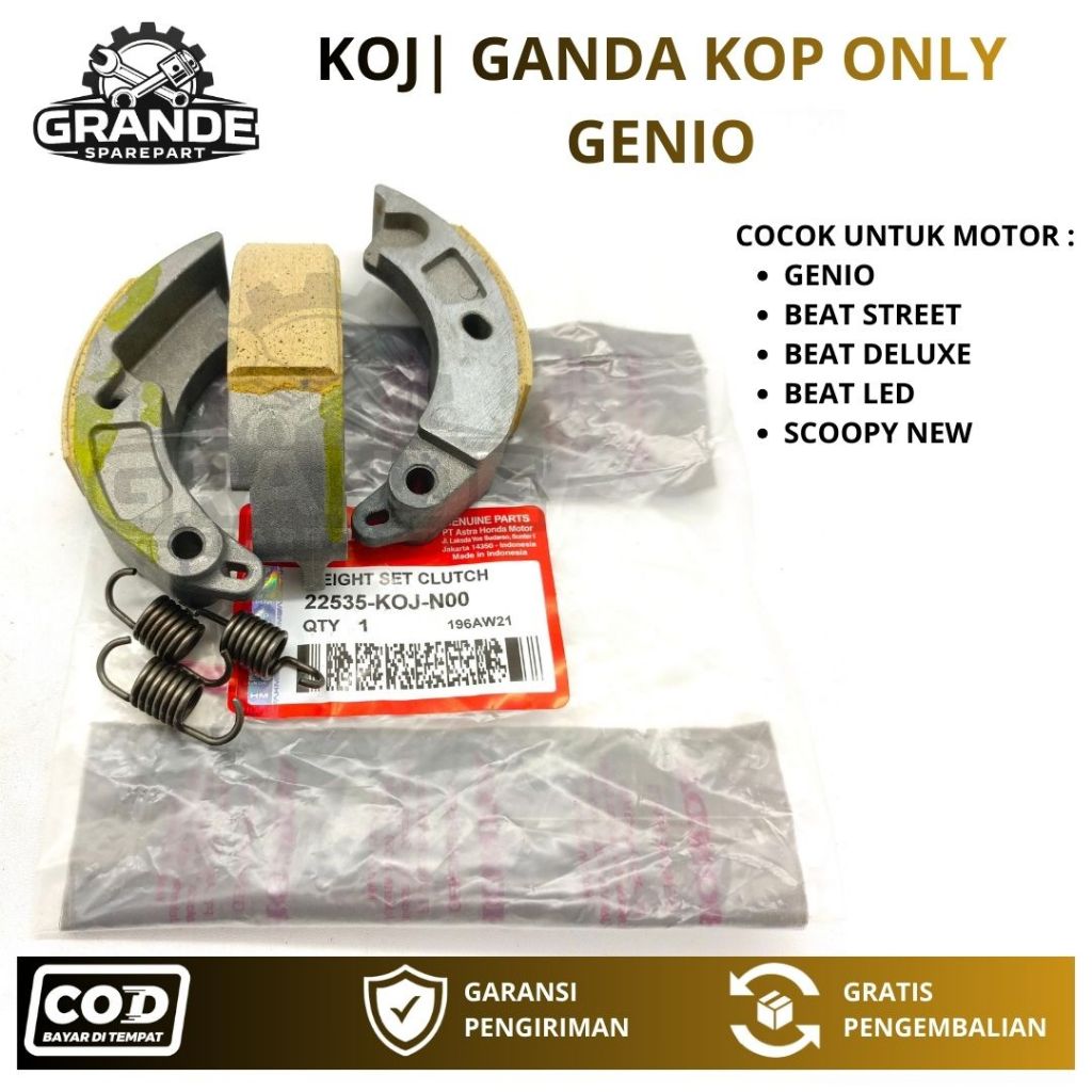KOJ KAMPAS GANDA BEAT STREET / GANDA KOP ONLY BEAT DELUXE / GANDA  BEAT STREET MOTOR HONDA GENIO / G
