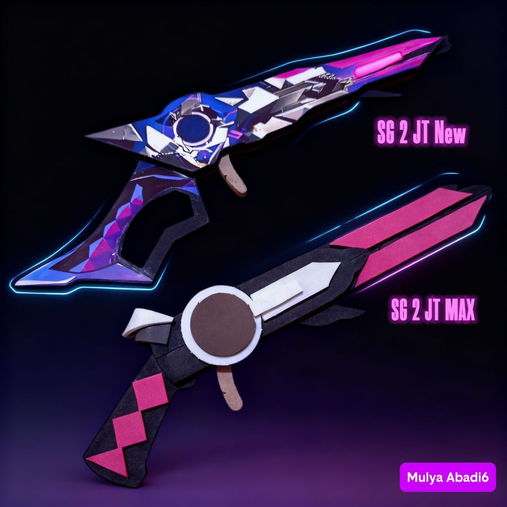 MAINAN TEMBAKAN FF SG 2 JT EVO GUN