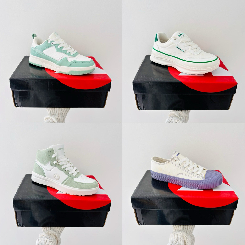 Sale Airwalk white sepatu putih wanita