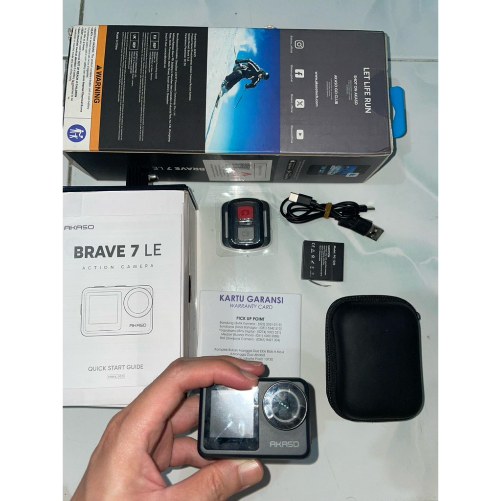 Akaso brave 7 le bekas