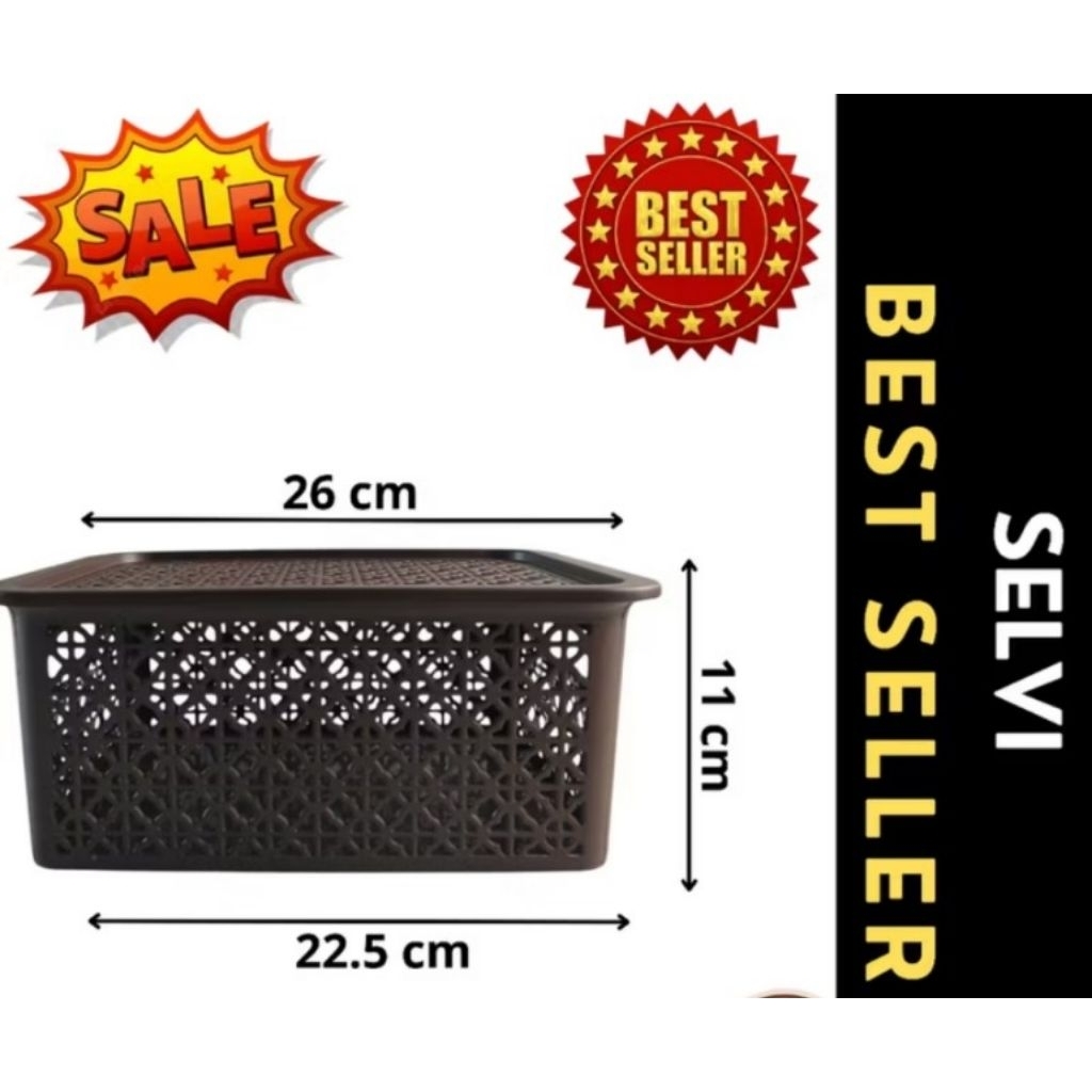 keranjang plastik /keranjang parcel