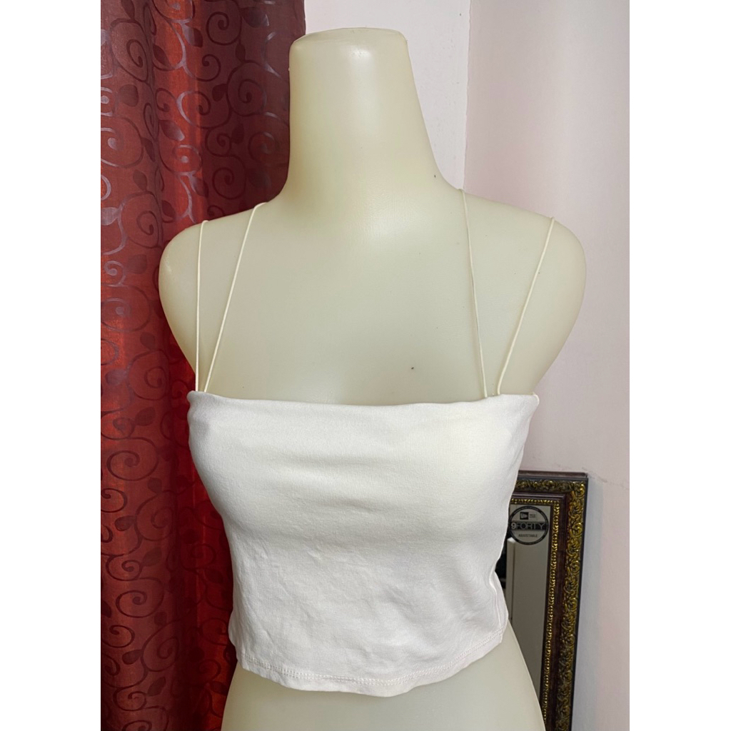 Preloved Baju Crop Top Tali