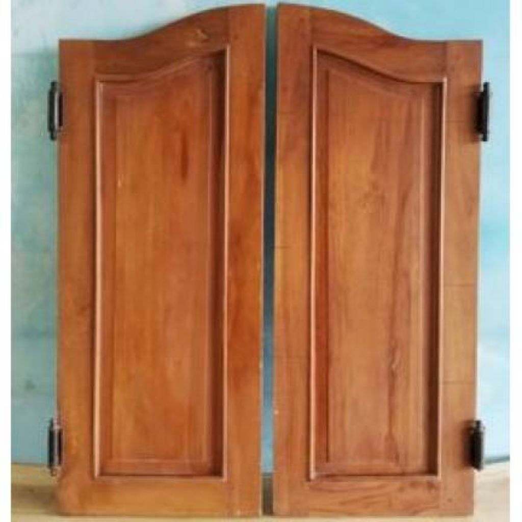 daun pintu koboy + finishing plitur