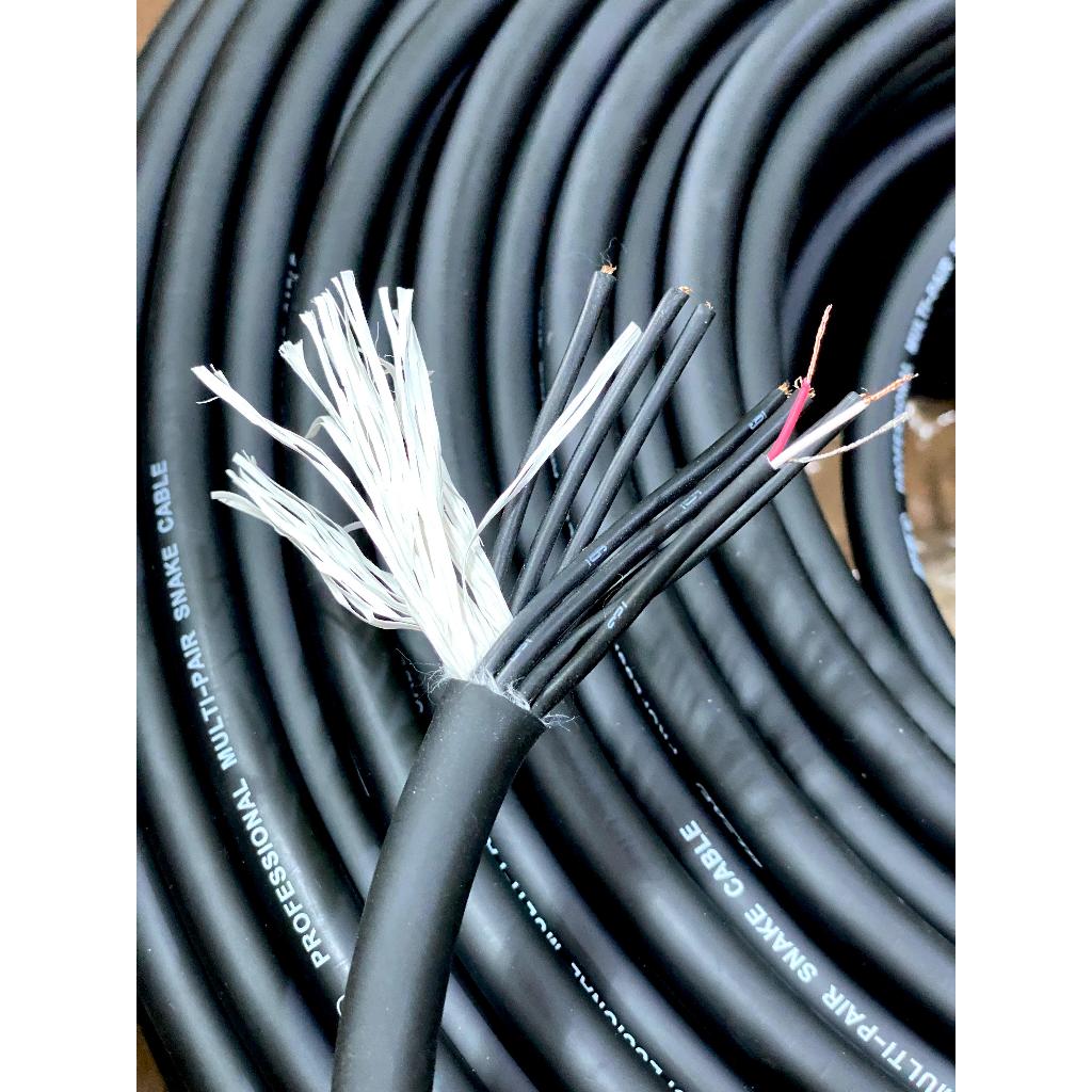 Kabel snake 8 chanel LAD LD8 Kabel Audio Microphone isi 8 Chanel Warna Hitam