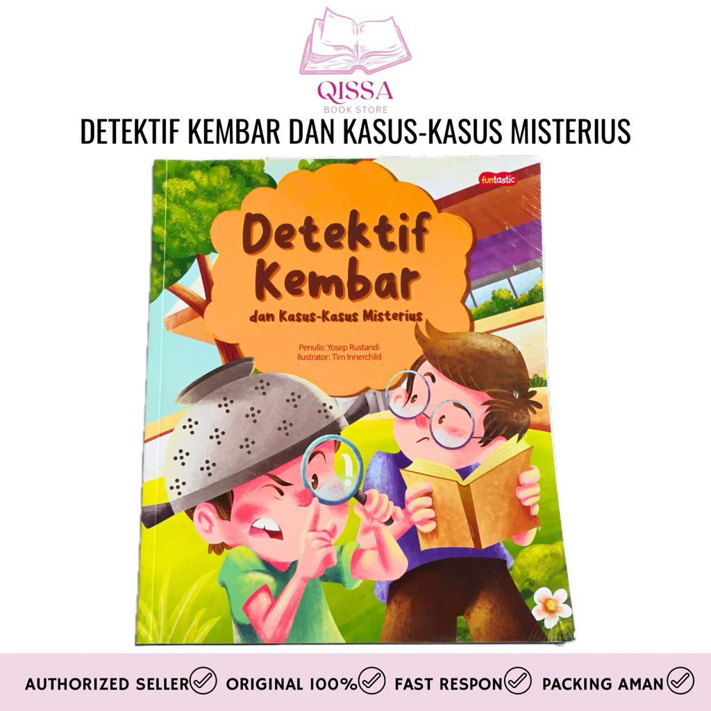 [ READY STOCK ] Detektif Kembar dan Kasus-kasus Misterius | Buku Anak | Buku Detektif Anak | Buku Ce