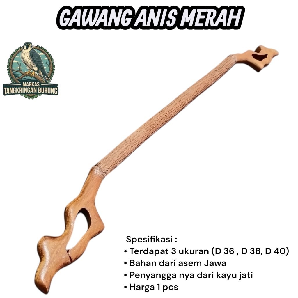 TANGKRINGAN GAWANG ANIS MERAH CUSTOM PREMIUM