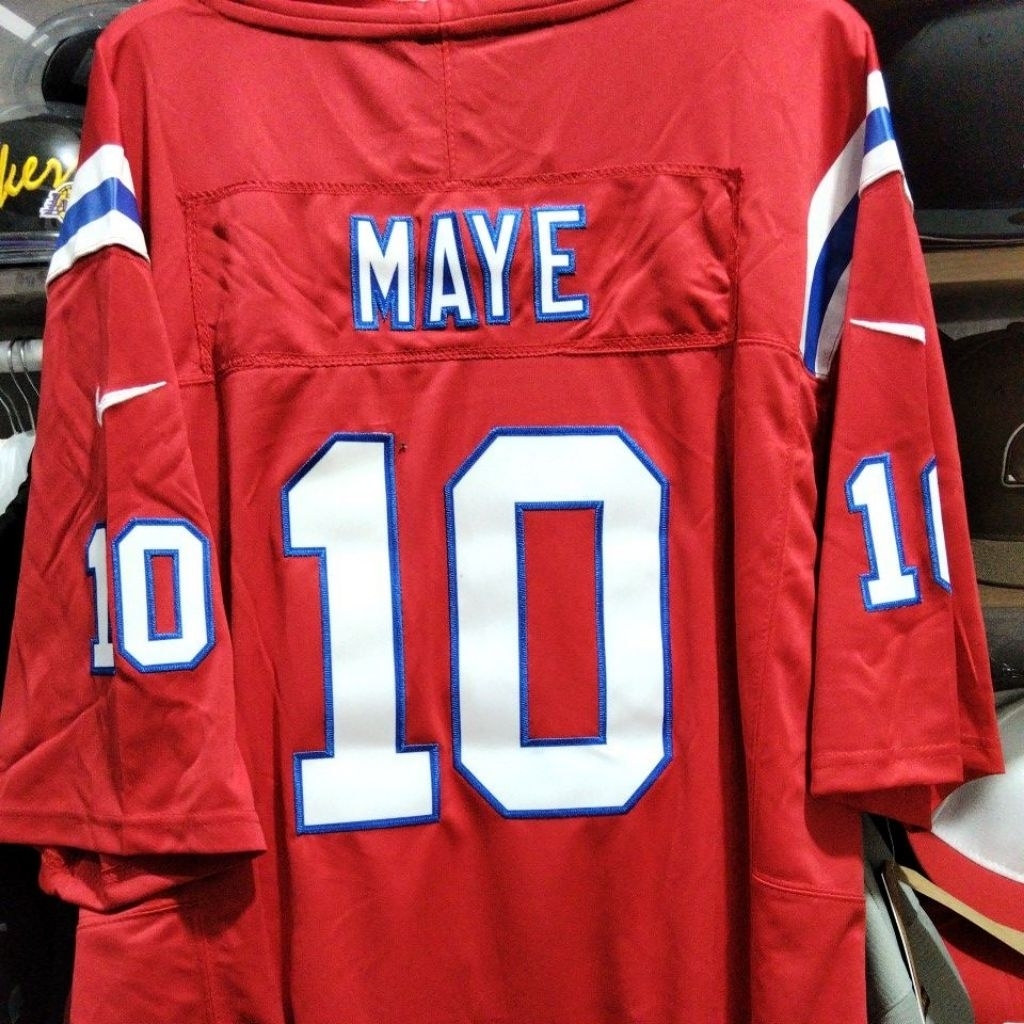 Nike Jersey NFL New England Patriots by Drake Maye