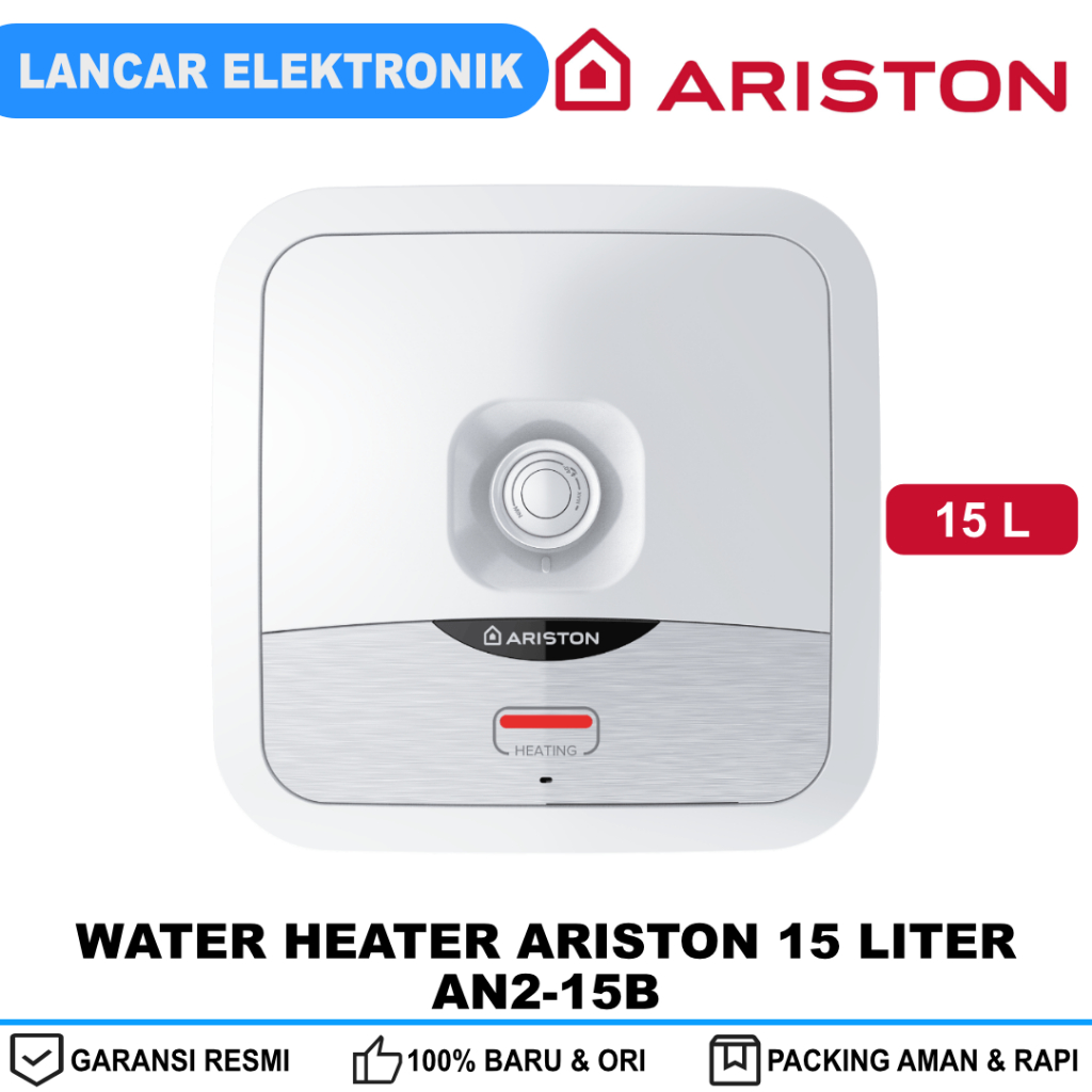 Water Heater Ariston 15 Liter Electric AN2 15B AN2-15B