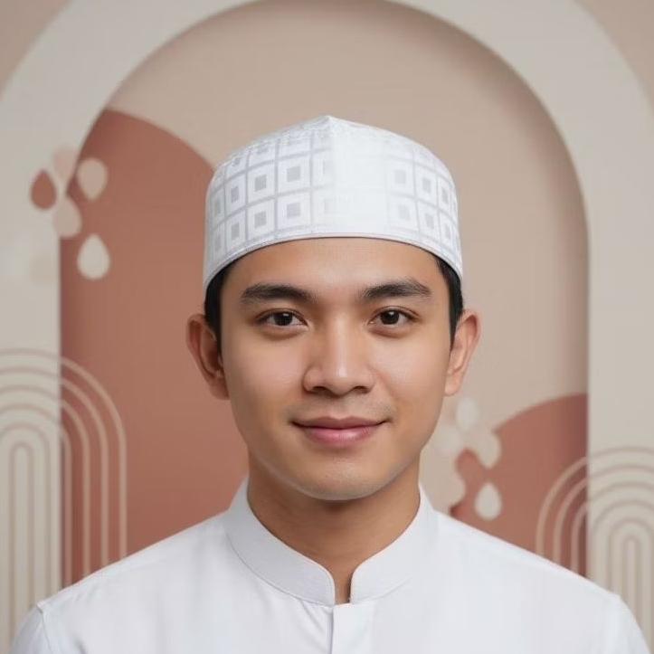 Peci Kopyah Haji Putih Malaysia Embos Motif Sutra