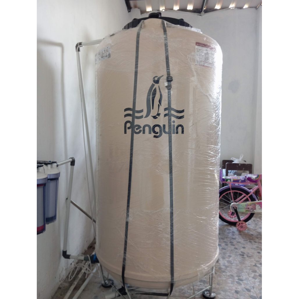 PRELOVED Tangki Toren Air Penguin TD-60 Beige Medan