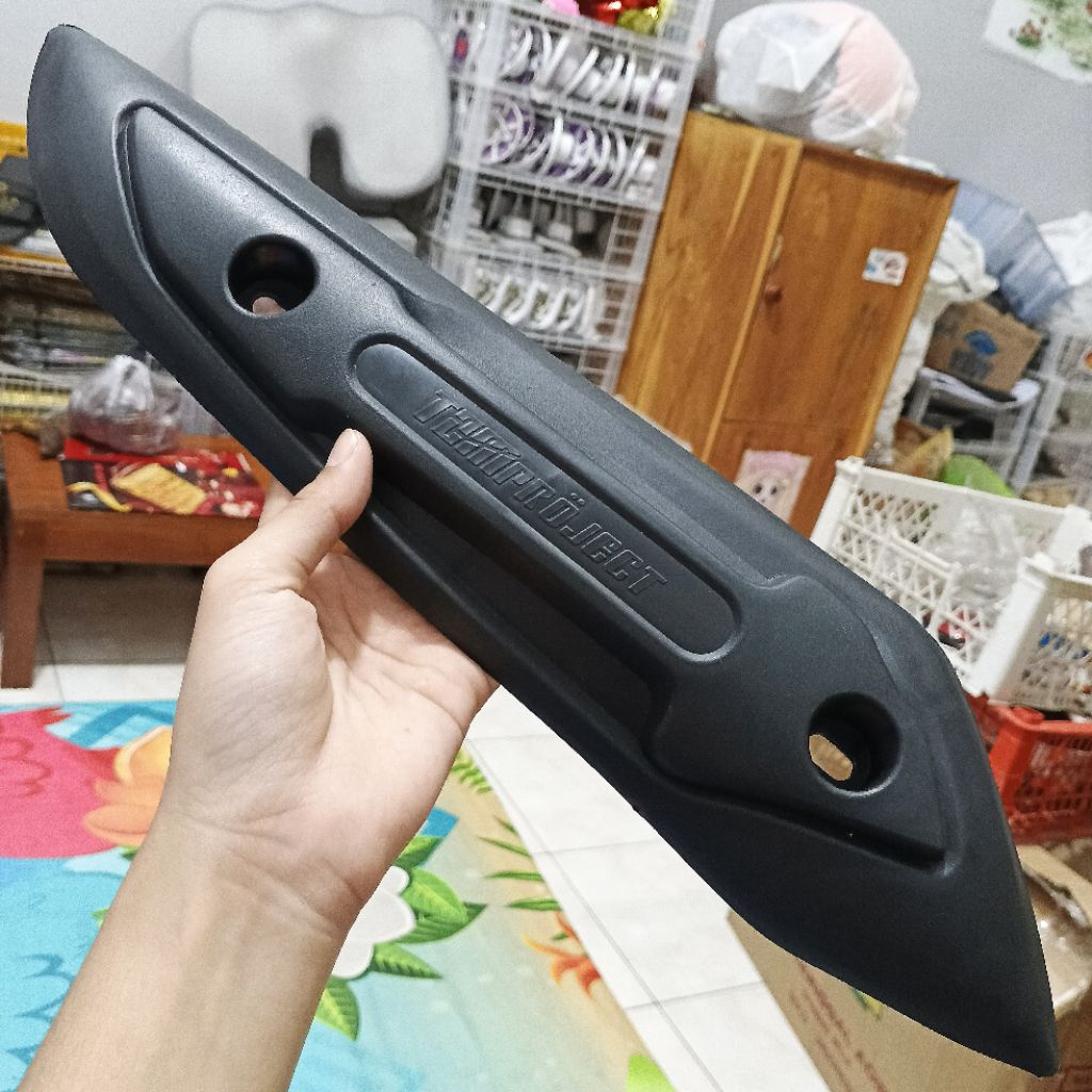 (163E) COVER KNALPOT TZMPROJECT tameng kenalpot tjm honda scoopy scopi skupi scopy skupi beat fi bea