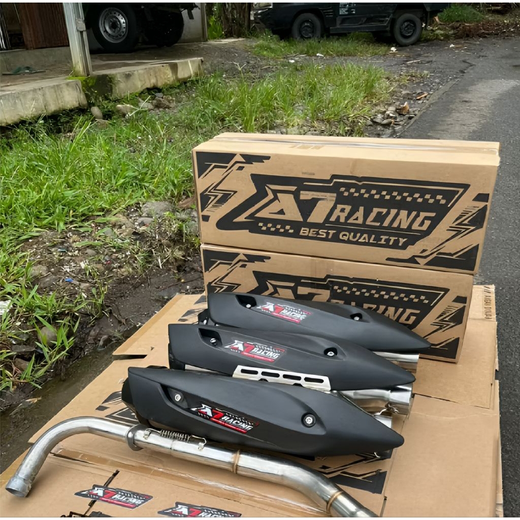 Knalpot Original A7 Racing Knalpot MX 135 New, MX 135 Old, Vixion dan lainnya