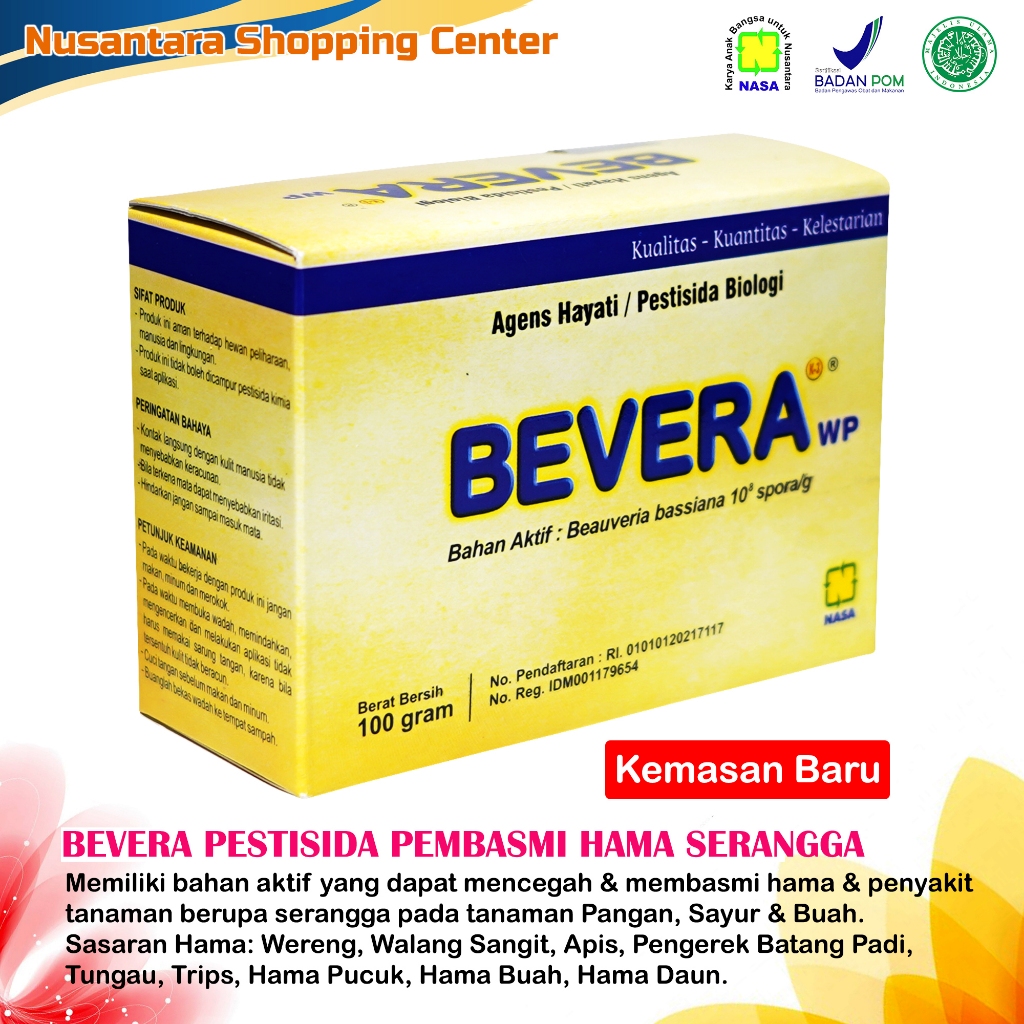 BVR NASA PESTISIDA ORGANIK PEMBASMI HAMA SERANGGA