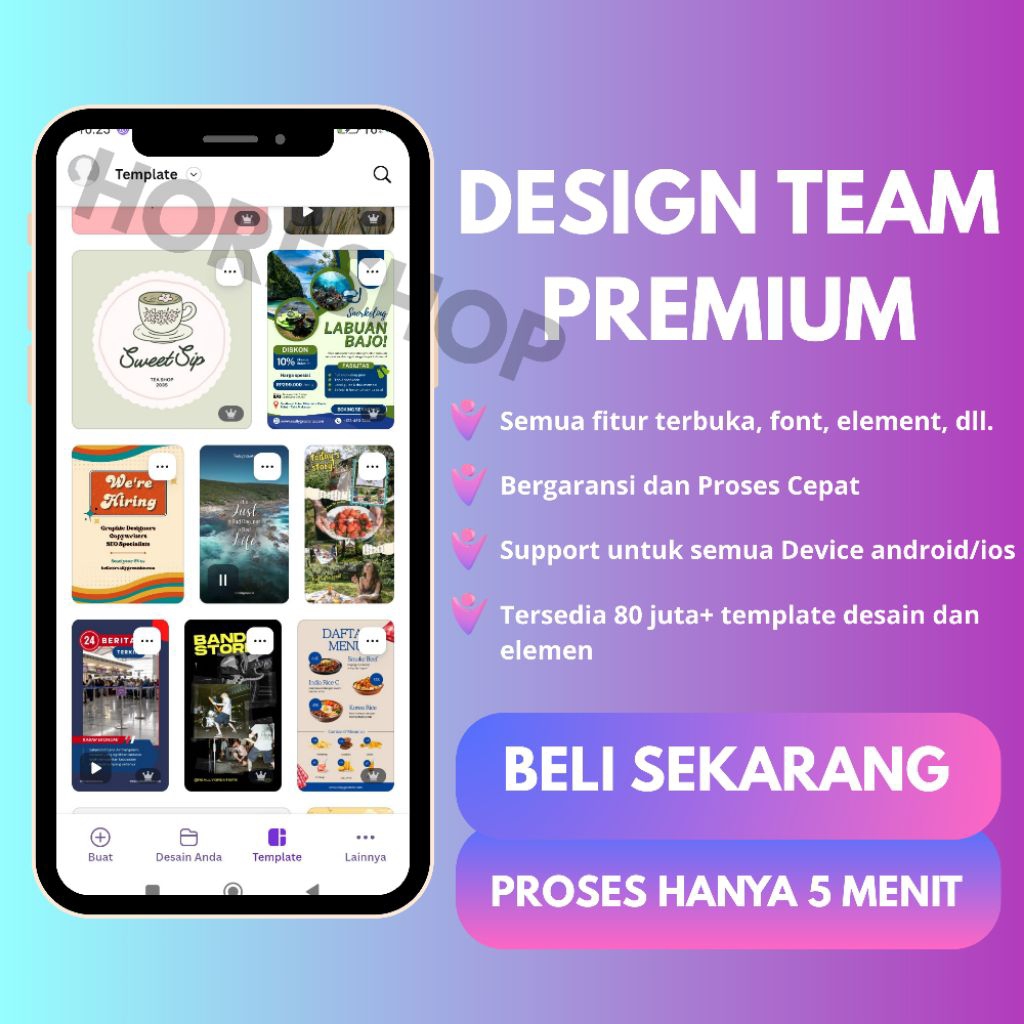 80.000++ Template Canva Premium & Template Canva Pro Edu Desain Siap Pakai