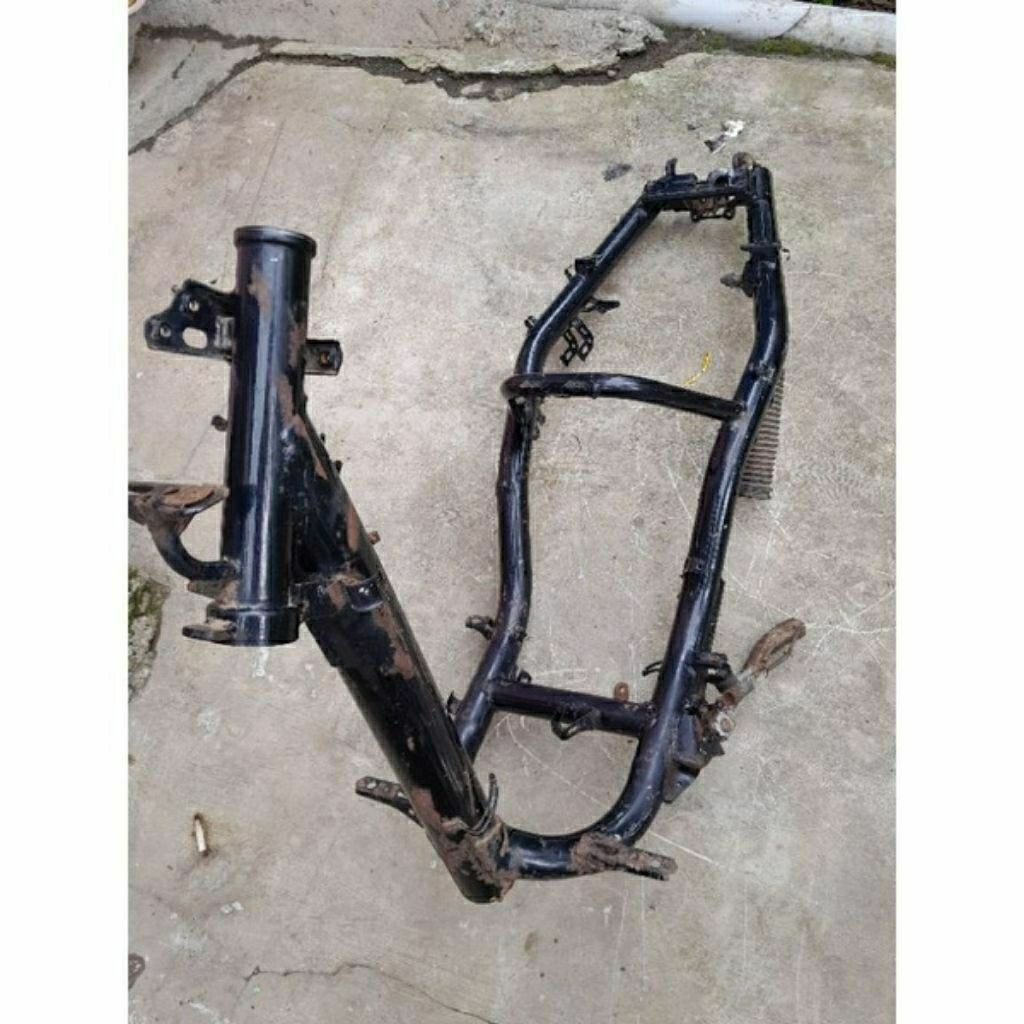 rangka frame sasis Yamaha Xeon rc 125 barang asli original copotan