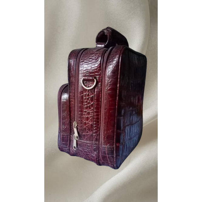 Tas Selempang Kulit Buaya Asli (Barang Koleksi)