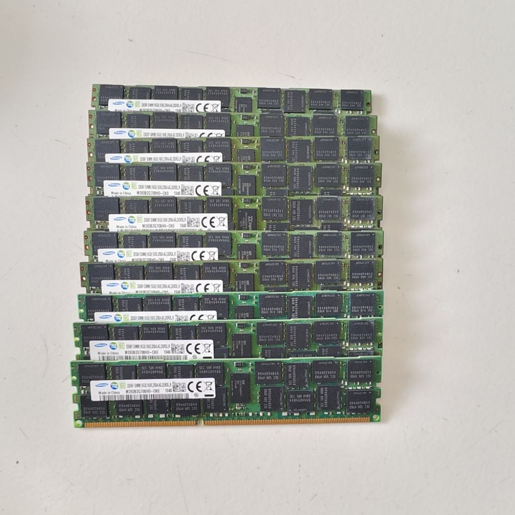 Memory Server Samsung 16gb 1600 2R×4 4G Ddr3L