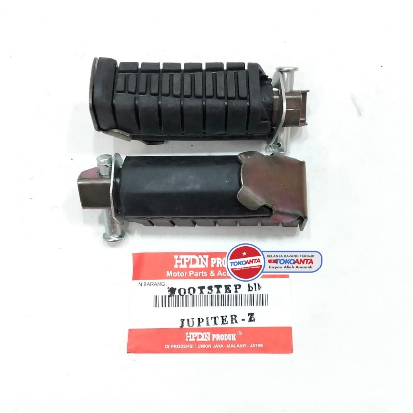 Karet Footstep Barstep Pijakan Kaki Belakang Motor Jupiter Z Old Lama Vega R Vega ZR Merk HPDN