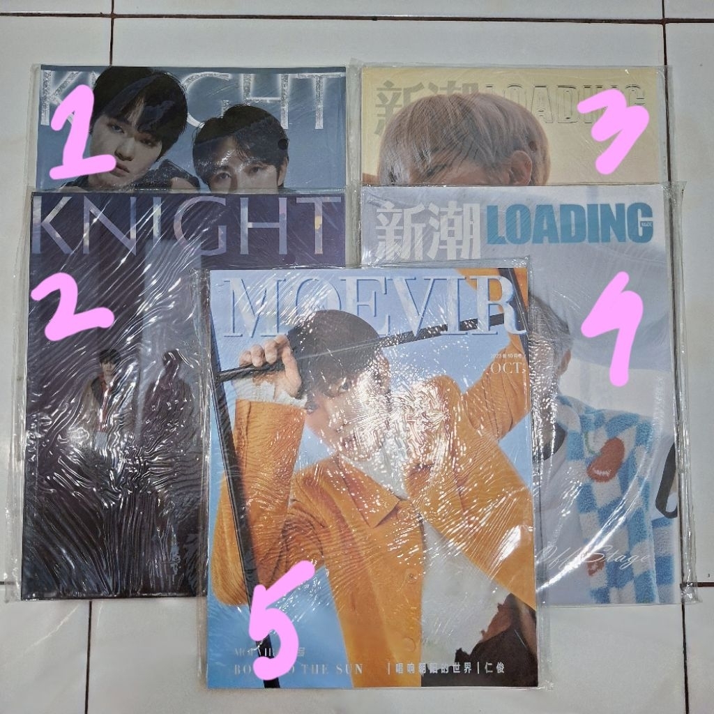 magazine renjun knight, loading, moevir
