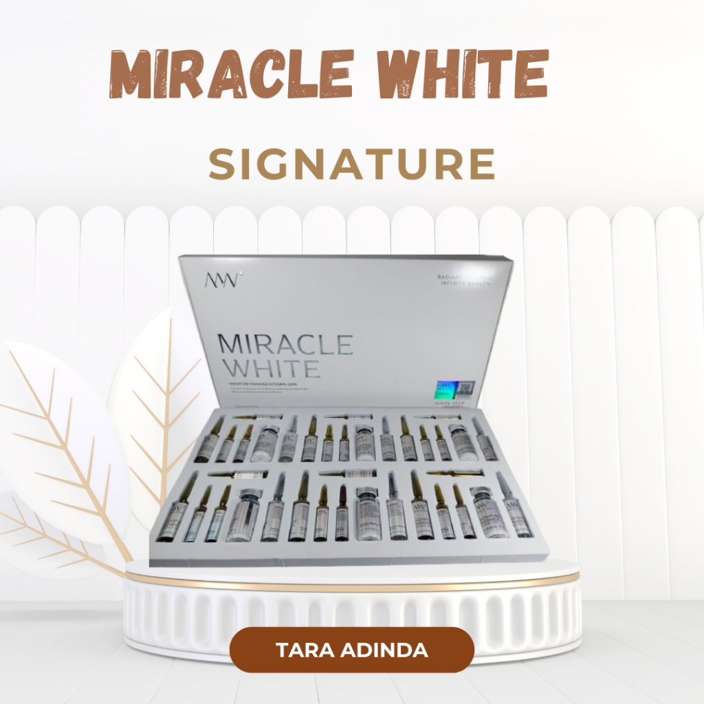 MIRACLE WHITE SIGNATURE BOX Original