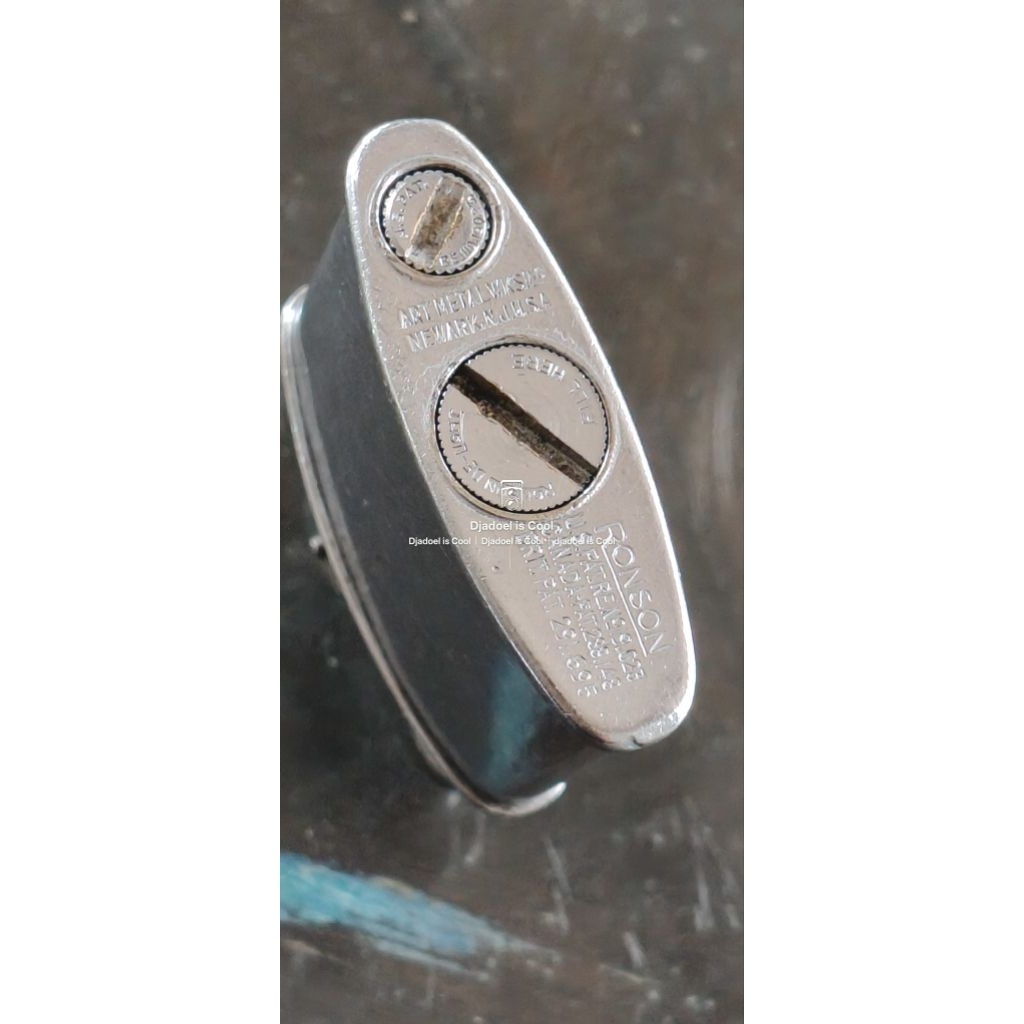 korek jadul Ronson De-light Newark USA 1950's