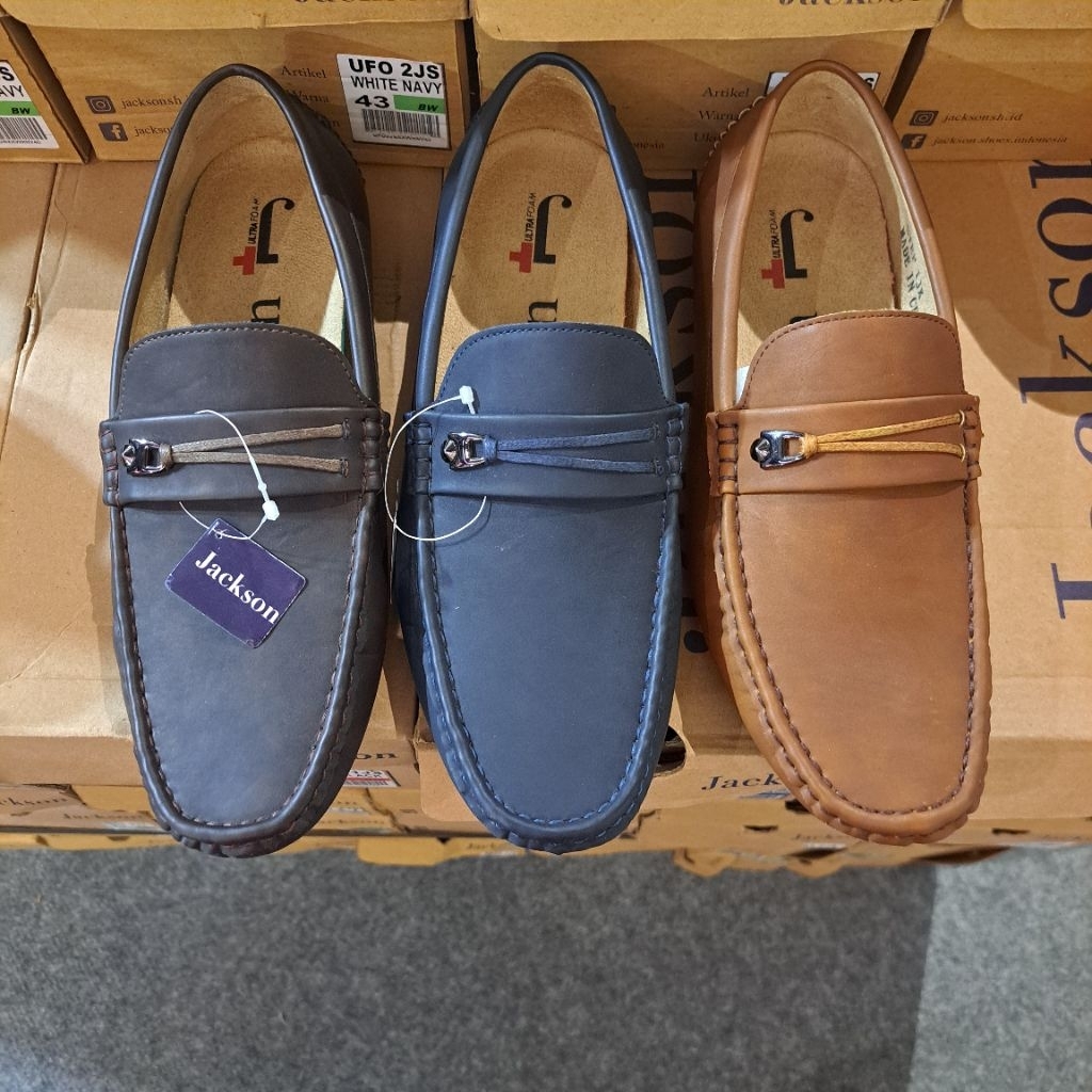SEPATU MOCASIN PRIA JACKSON 100% ORIGINAL