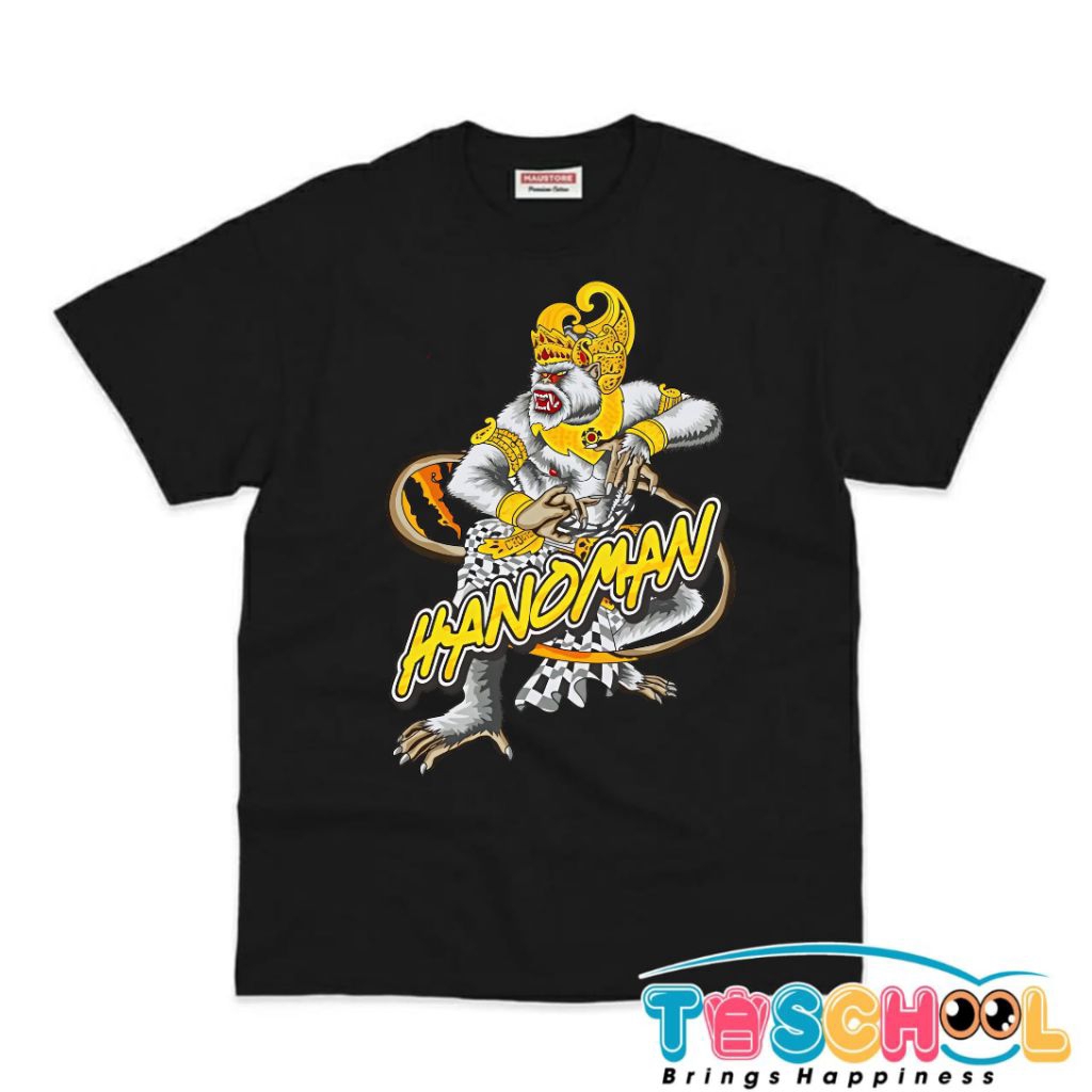 BAJU ANAK KAOS ANAK KARAKTER HANOMAN PERWAYANGAN