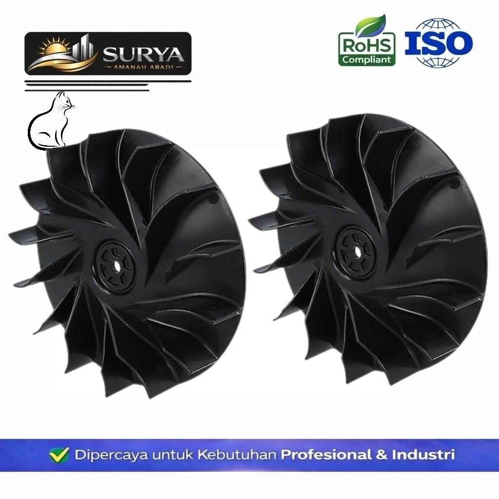 SAA - Impeller Kipas Blower Vacuum STIHL BG56 BG86 SH56 SH86 BR200 Original